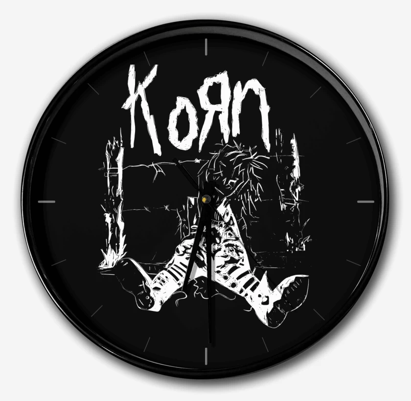 Reloj Negro de Korn Muñeca 