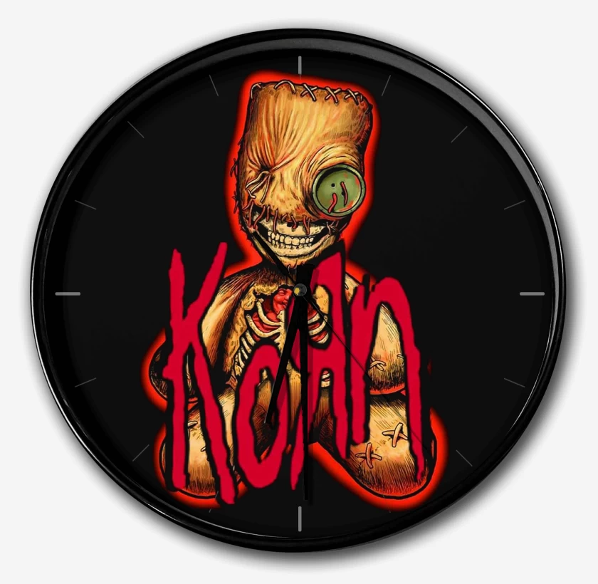 Reloj Negro de Korn Muñeco