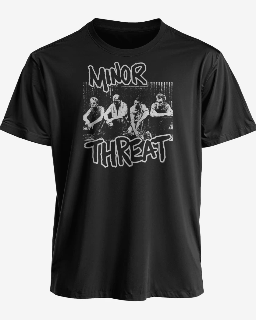 Polera Minor Threat Band 