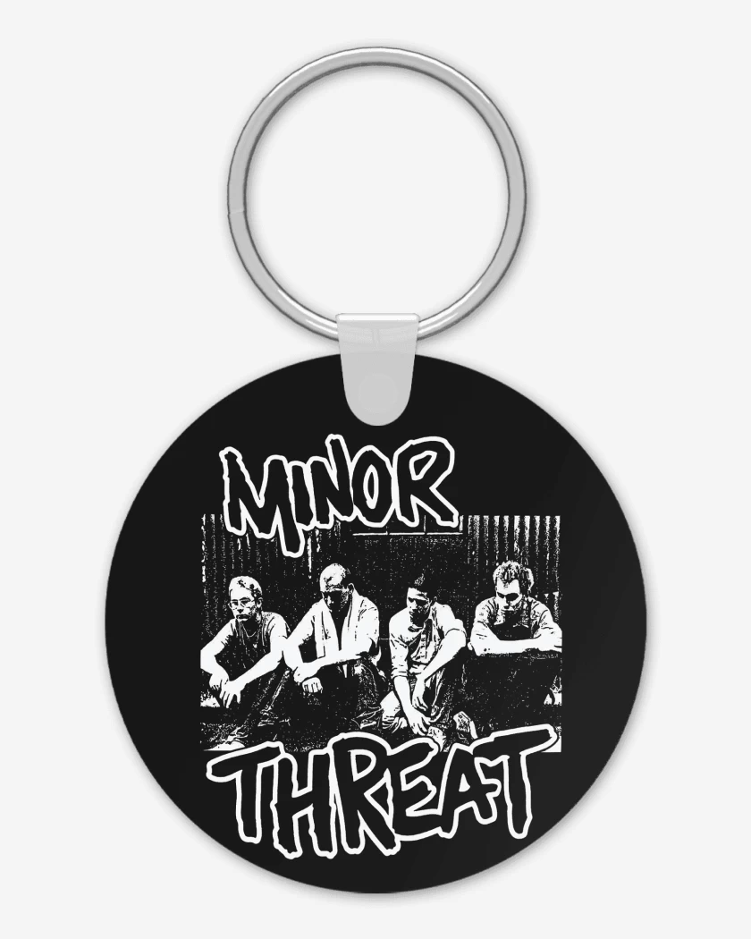 Llavero Minor Threat Band 