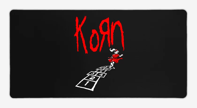 Mouse pad Gamer Negro de Korn Follow