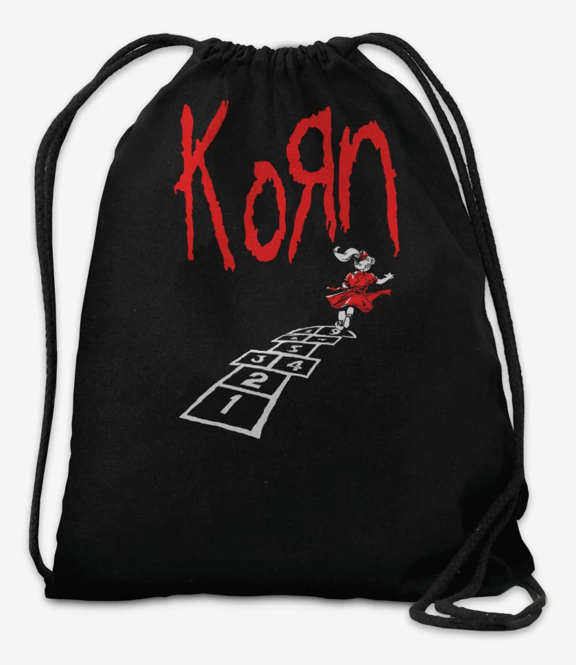 Mochila Negro de Korn Follow