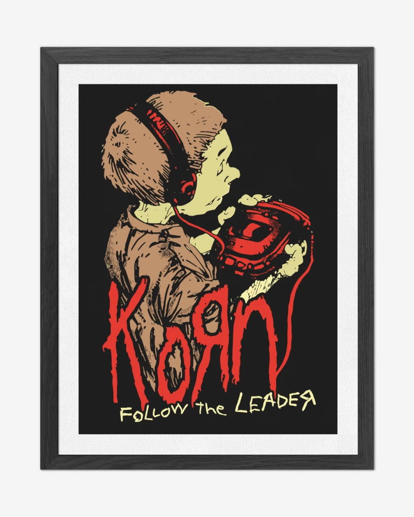 Cuadro decorativo Korn Follow the Leader v2
