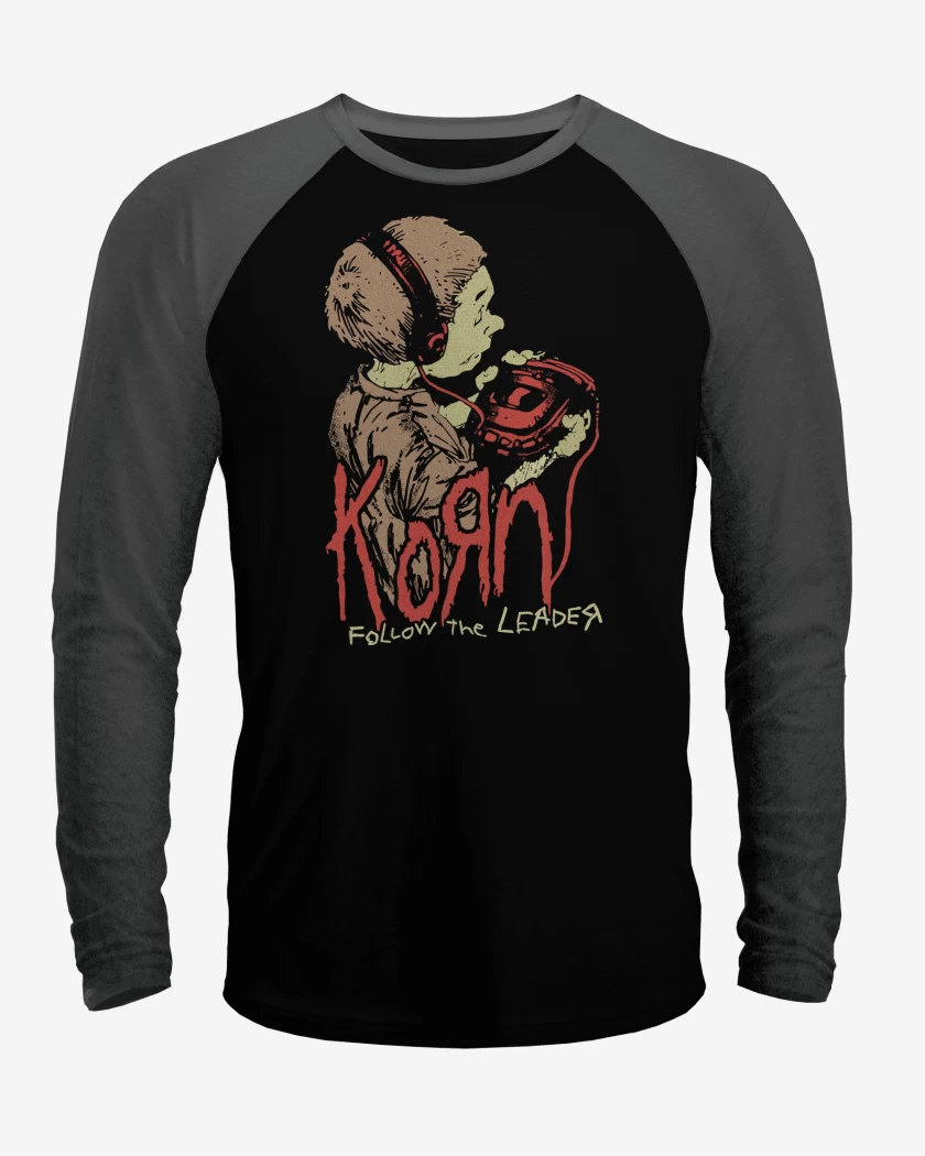 Polera Raglan Korn Follow the Leader v2