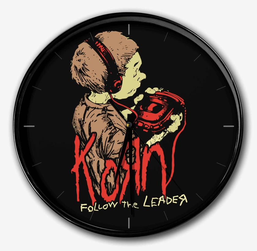 Reloj Negro de Korn Follow the Leader v2