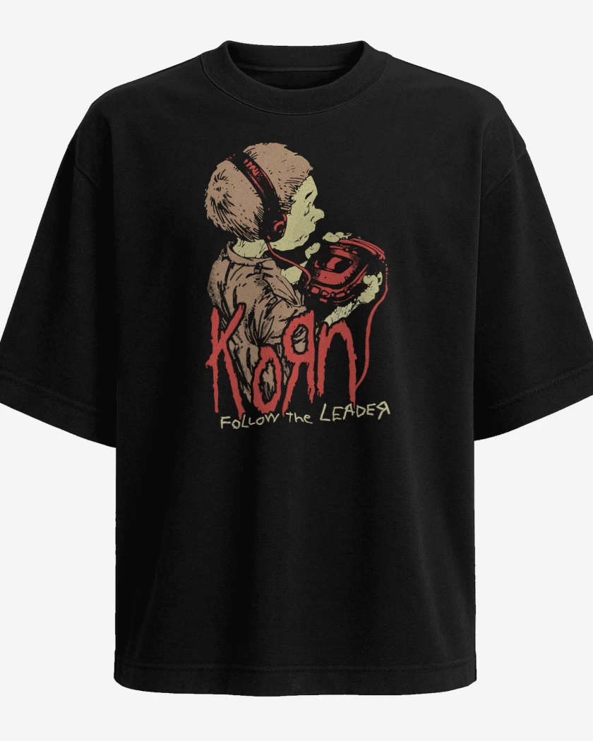 Polera Oversize Korn Follow the Leader v2