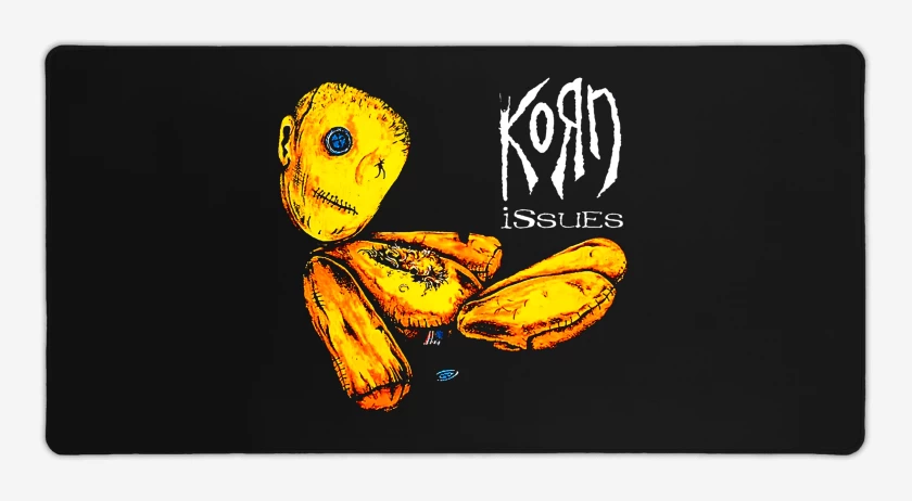 Mouse pad Gamer Negro de Korn Issues v2