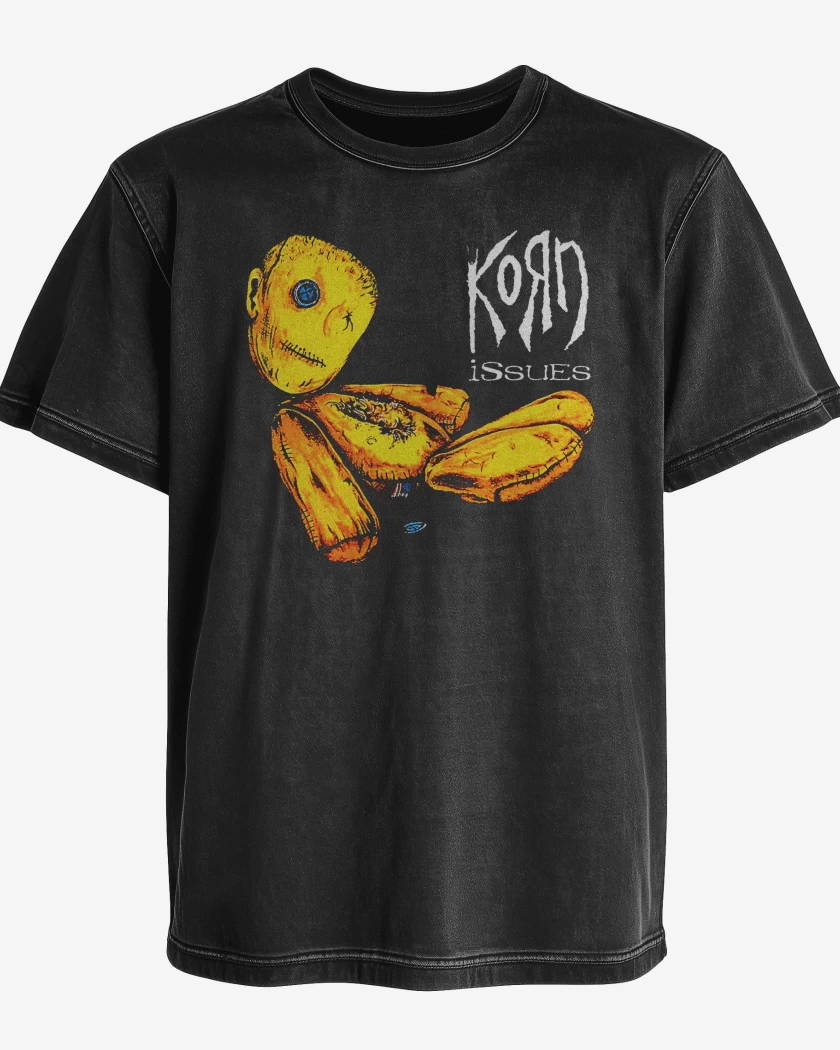 Polera desgastada Korn Issues v2