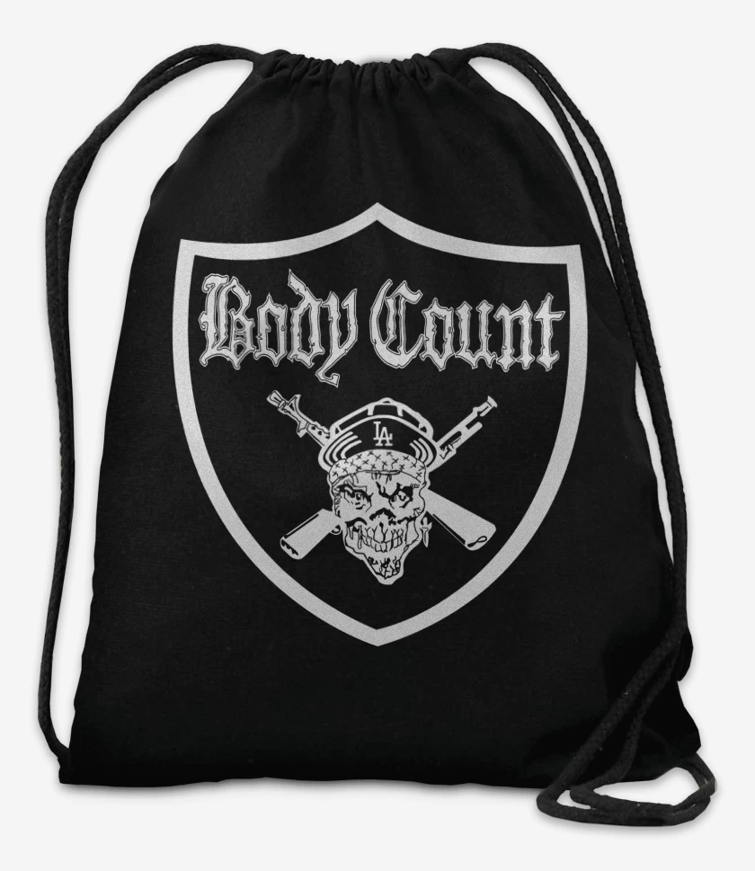 Mochila Negro de Body Count Logo