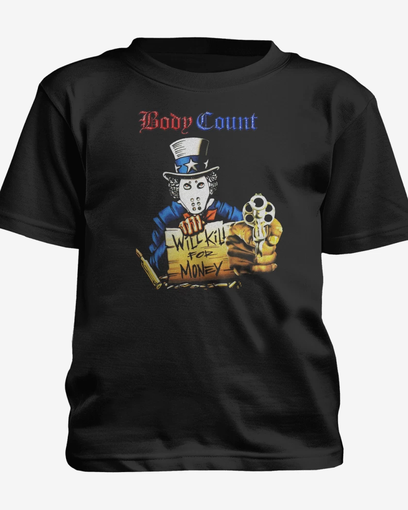Polera de niño Negro de Body Count Will Kill 