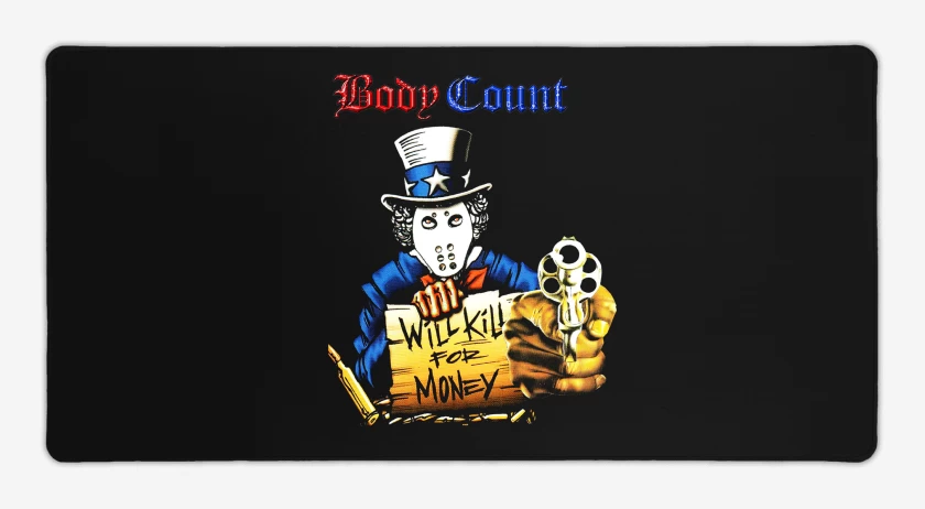 Mouse pad Gamer Body Count Will Kill 