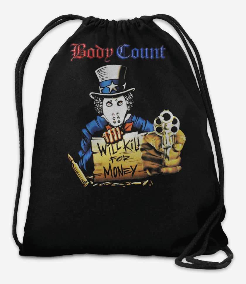 Mochila Negro de Body Count Will Kill 