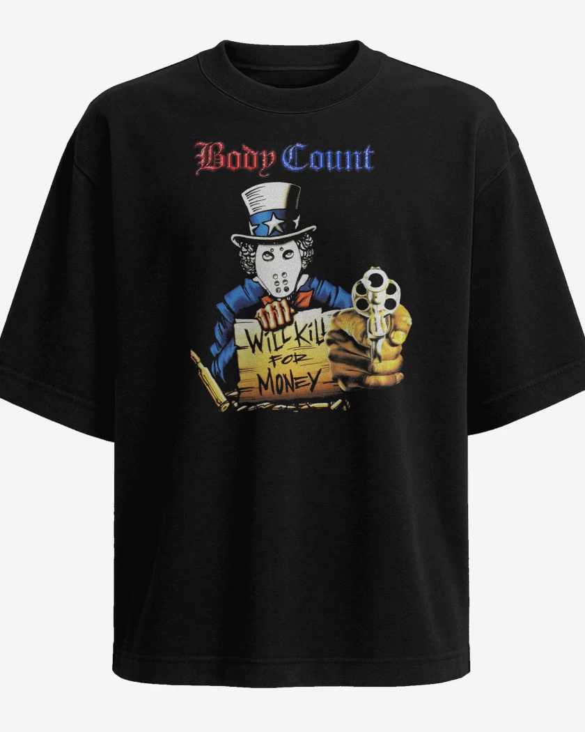 Polera Oversize Body Count Will Kill 