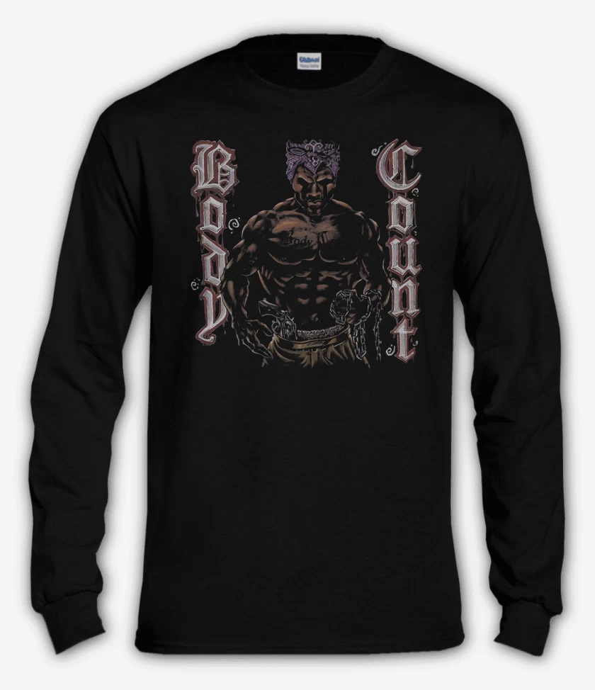 Polera manga larga Negro de Body Count Body Count