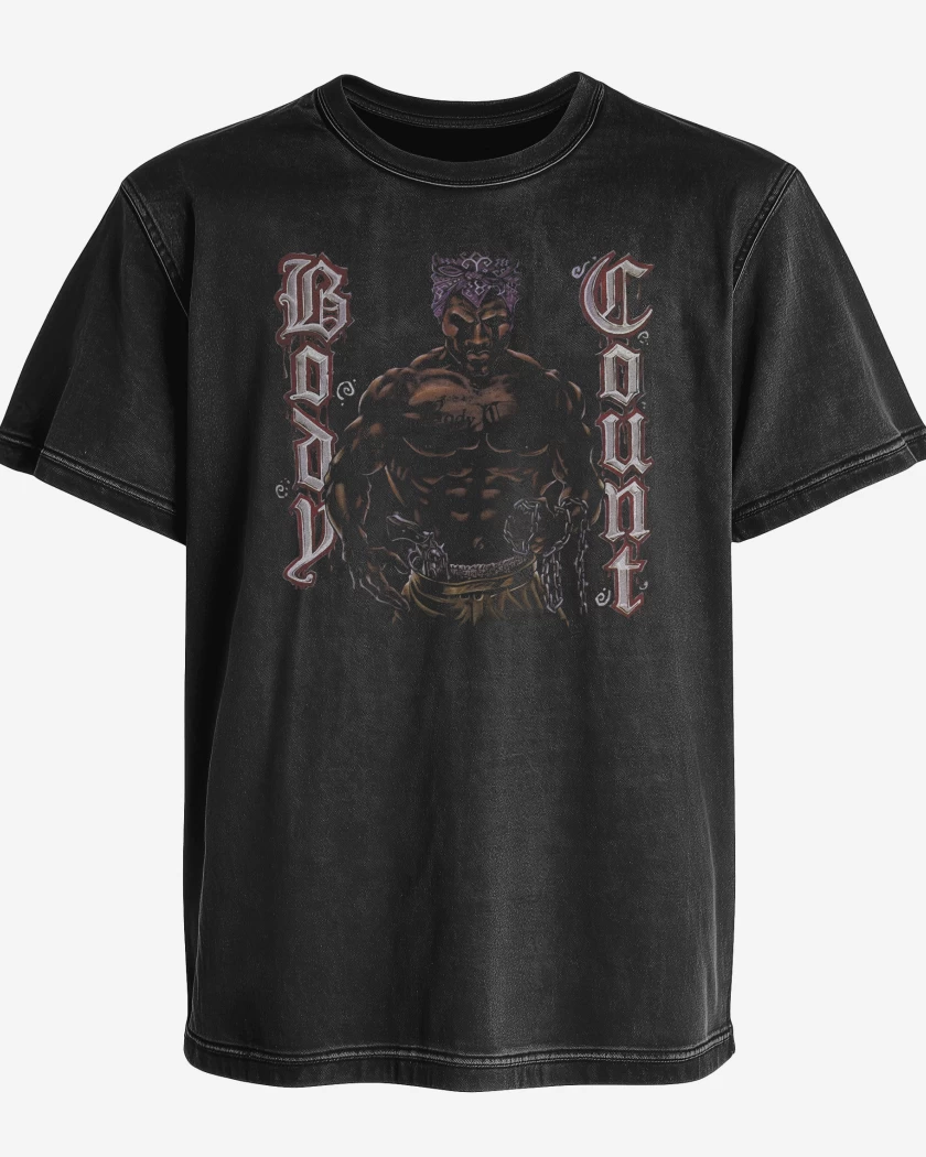Polera desgastada Body Count Body Count