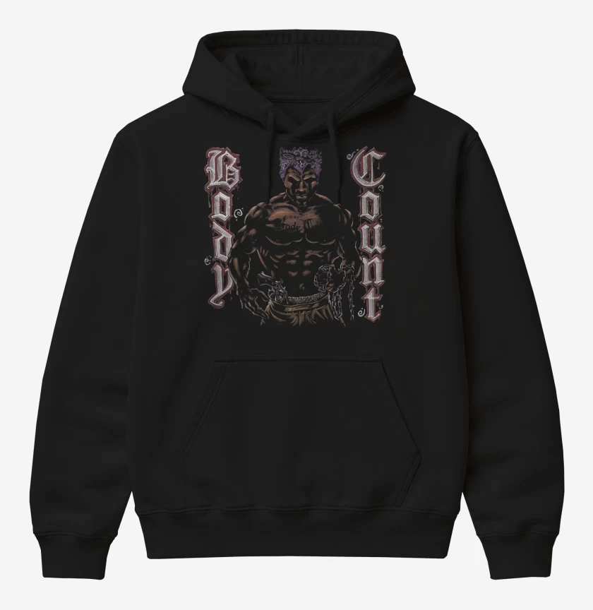 Poleron Canguro básico Negro de Body Count Body Count