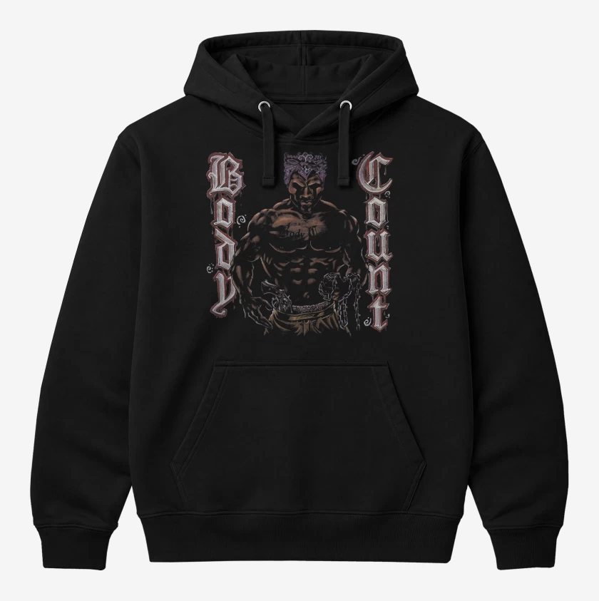 Polerón Canguro Negro de Body Count Body Count