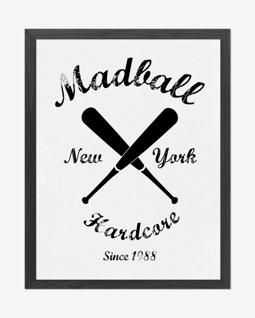 Cuadro decorativo Blanco de Madball Since 1988 B