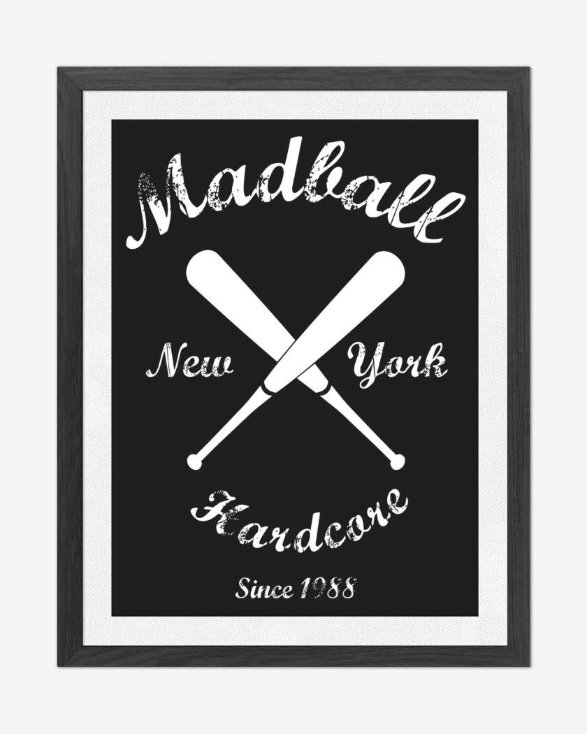 Cuadro decorativo Negro de Madball Since 1988 
