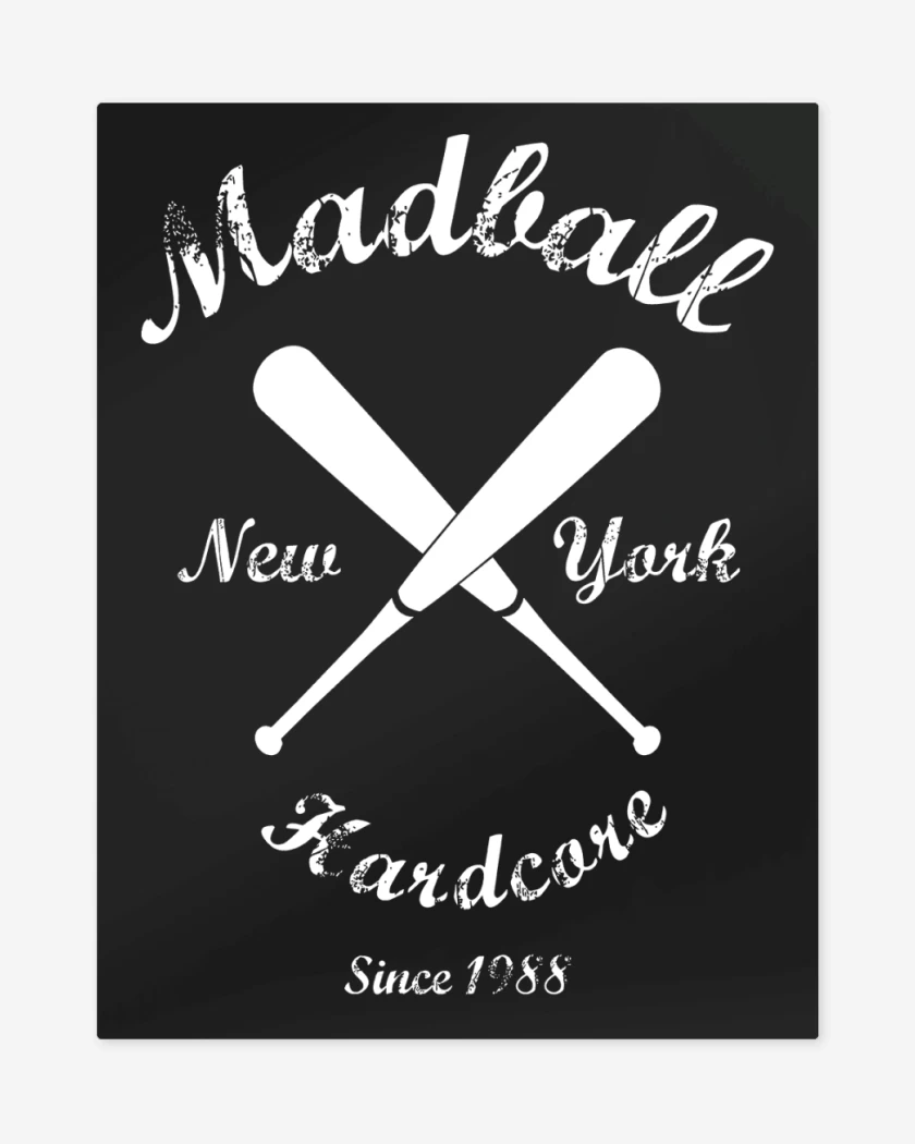 Print metalico Negro de Madball Since 1988 