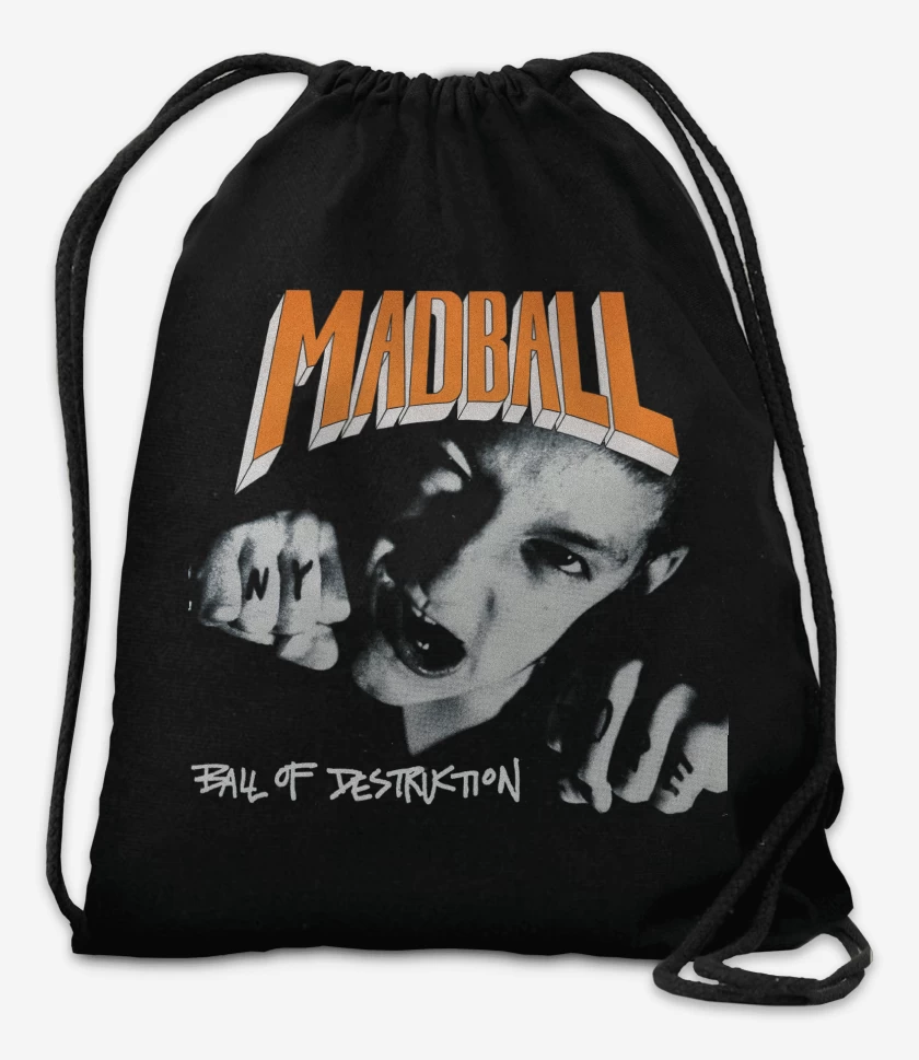 Mochila Negro de Madball Ball of Destruction