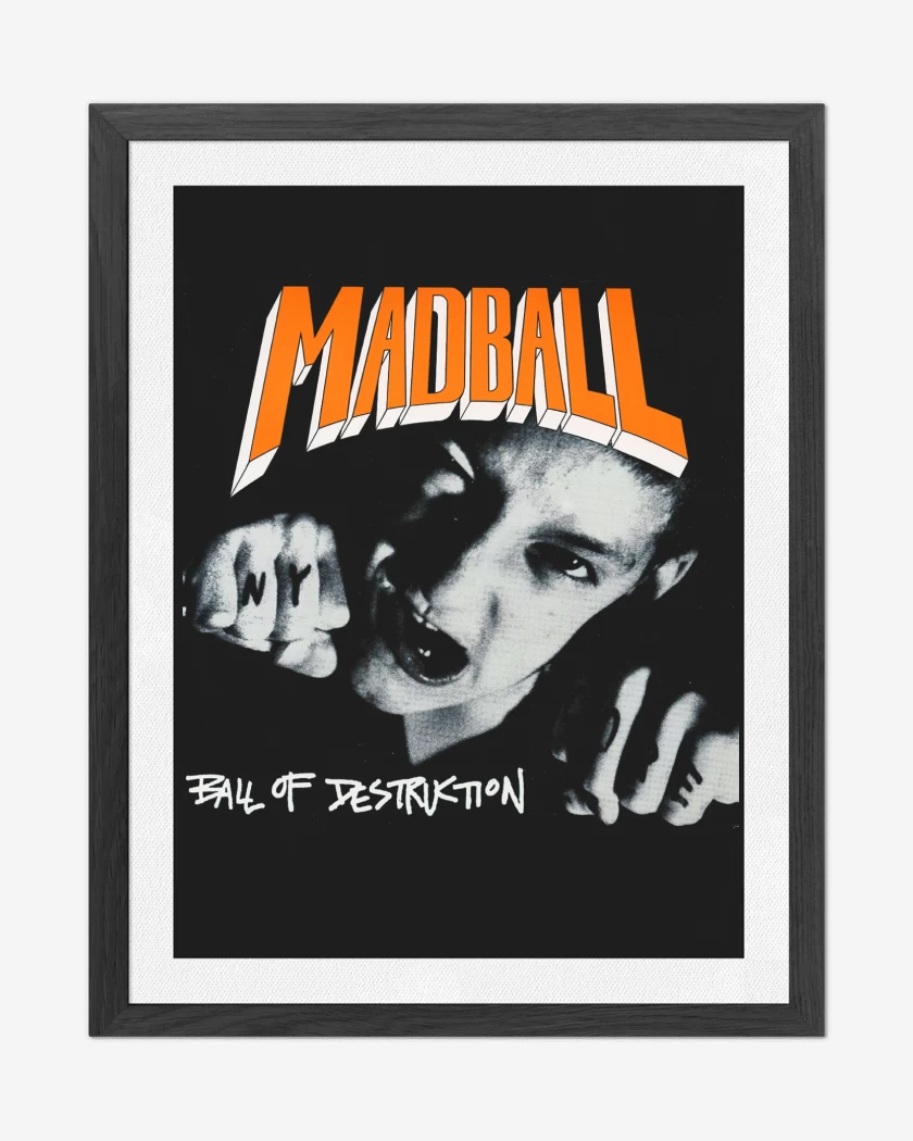 Cuadro decorativo Negro de Madball Ball of Destruction
