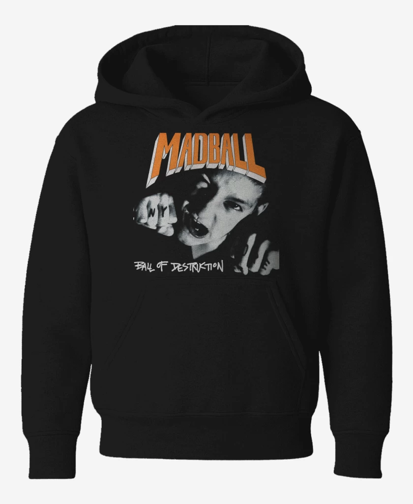 Poleron de niño Negro de Madball Ball of Destruction