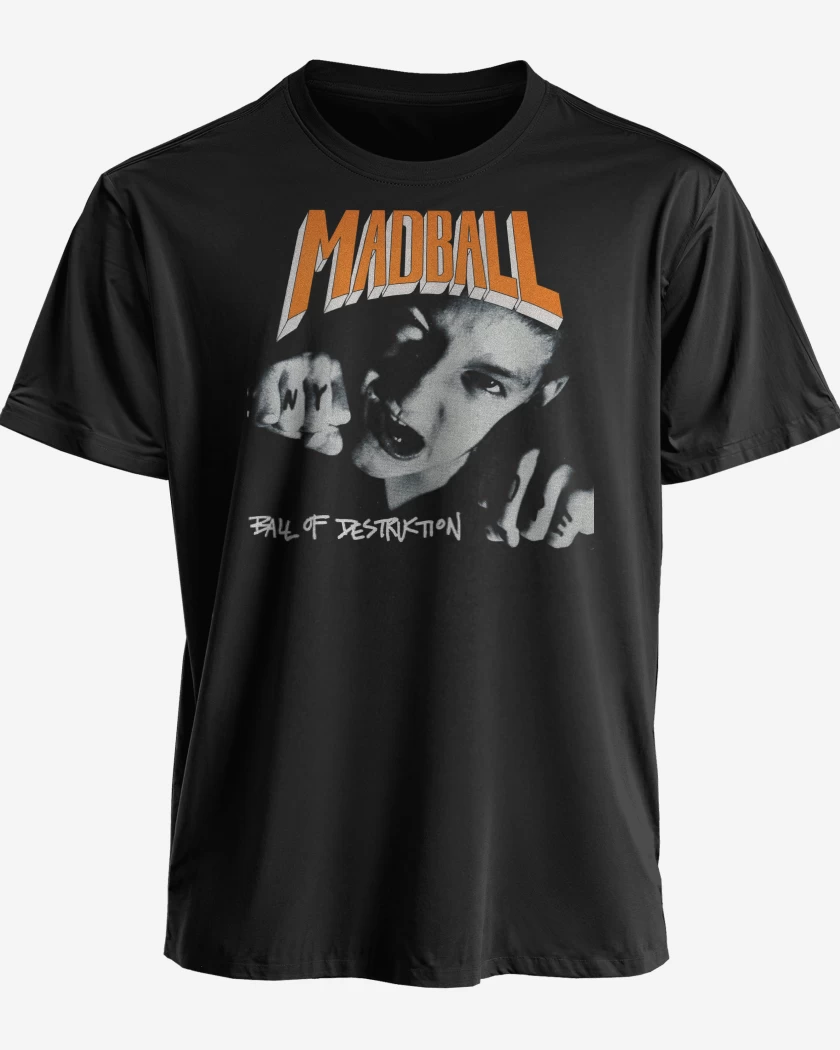 Polera premium Negro de Madball Ball of Destruction