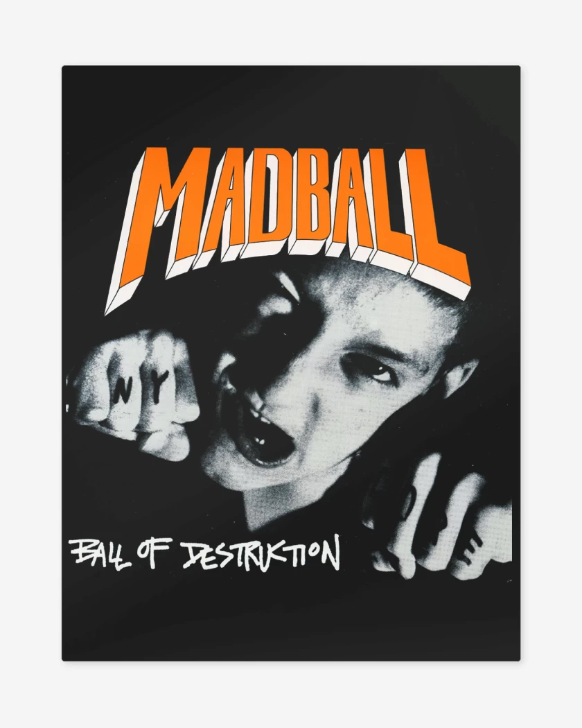 Print metalico Negro de Madball Ball of Destruction