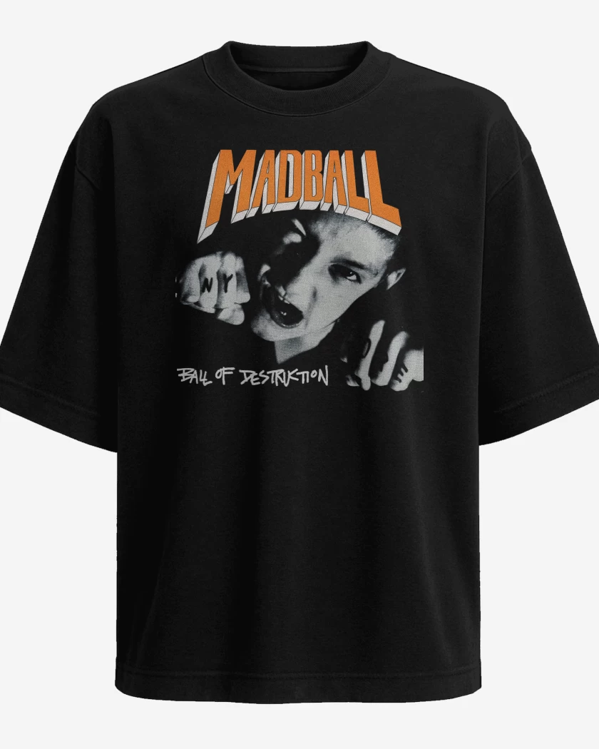Polera Oversize Madball Ball of Destruction