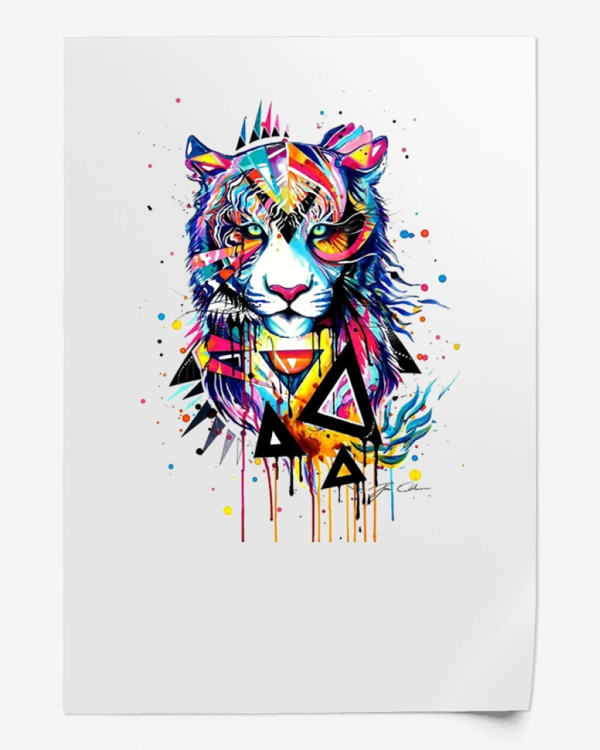 Print Tiger full color