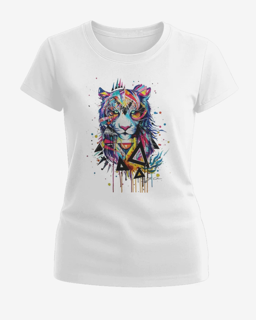 Polera de Mujer Blanco de Tiger full color