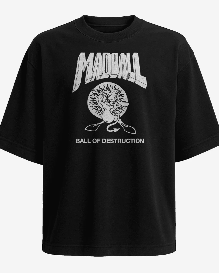 Polera Oversize MADBALL Ball