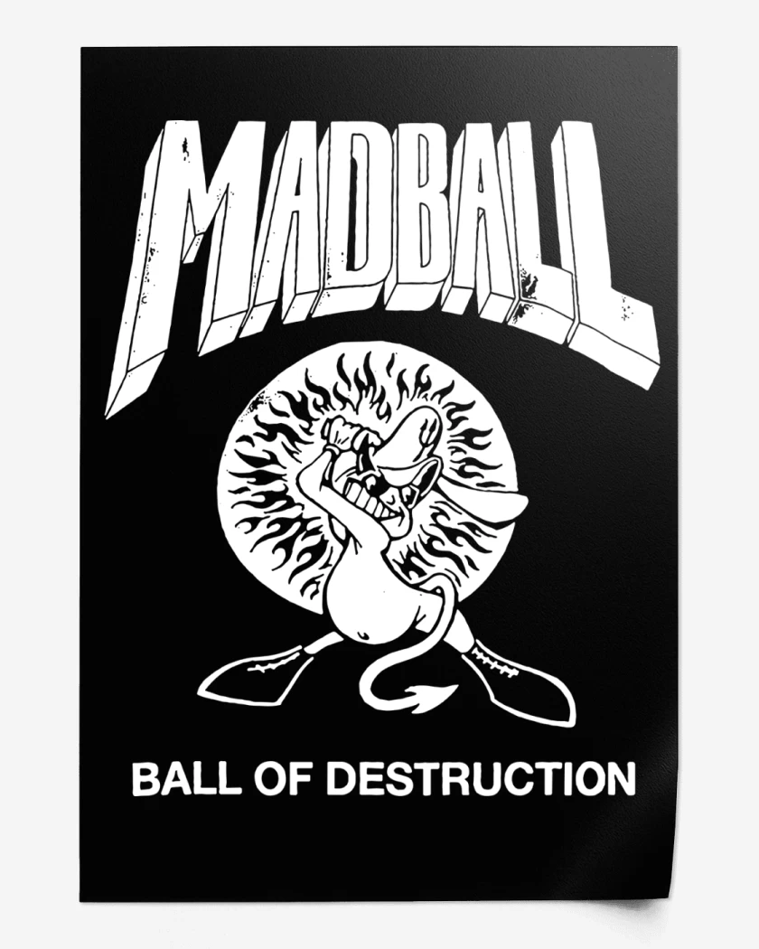 Print MADBALL Ball