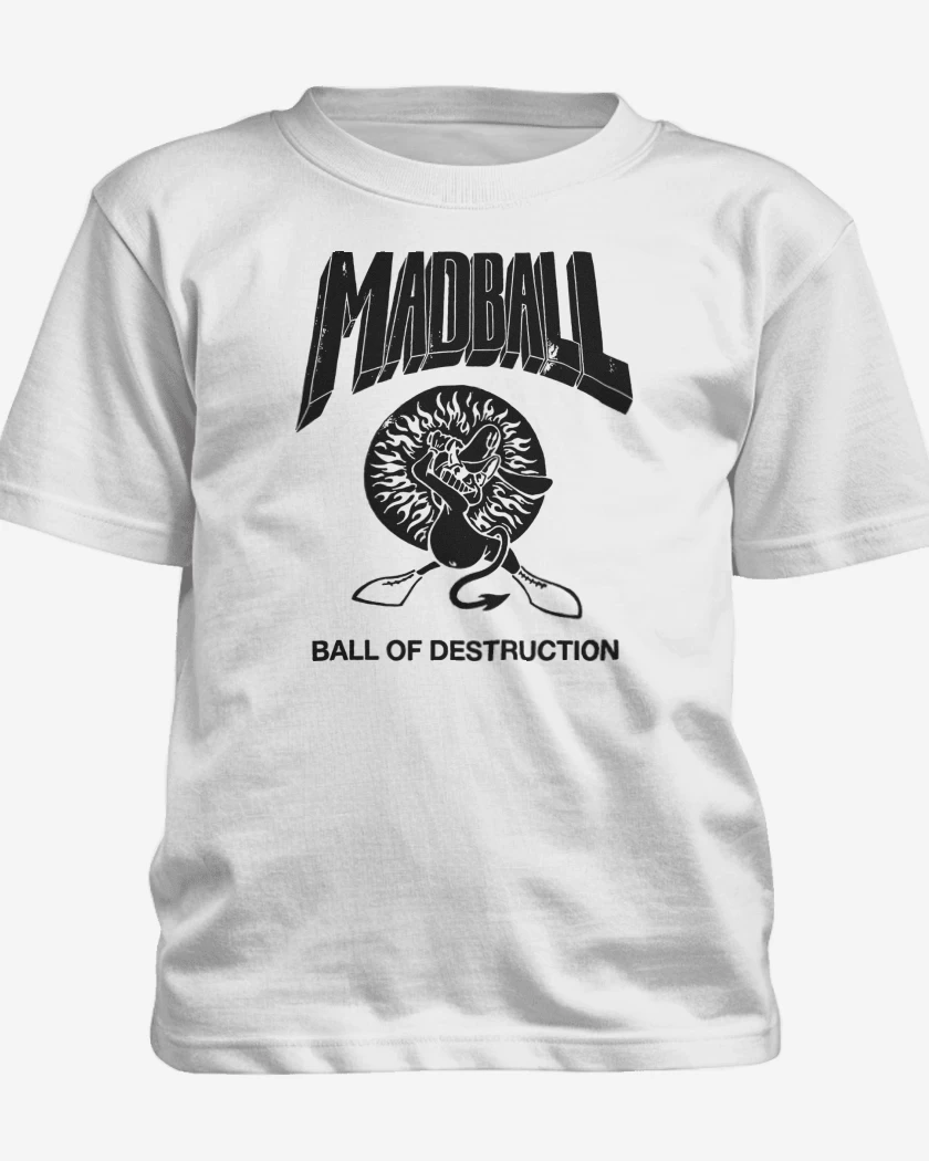 Polera de niño Blanco de Ball of Destruction 