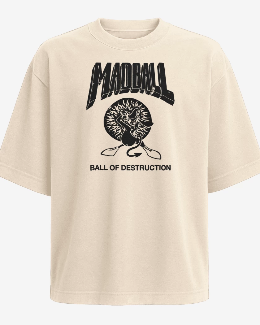 Polera Oversize Ball of Destruction 