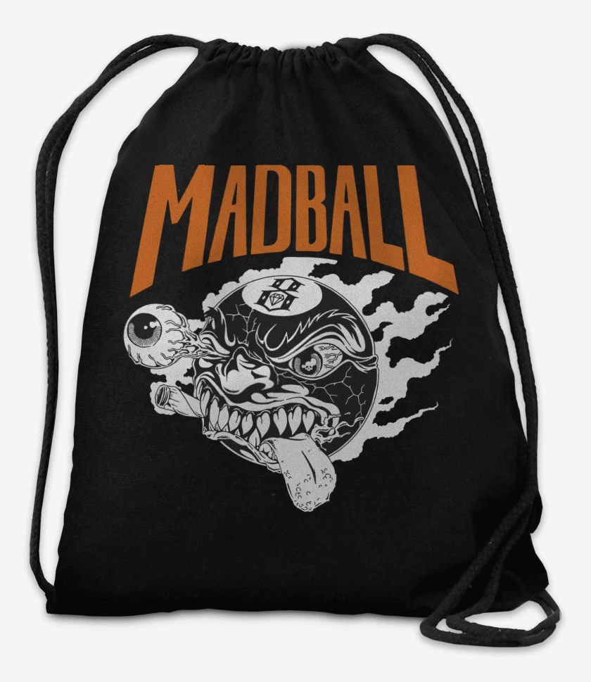 Mochila Negro de Madball Logo