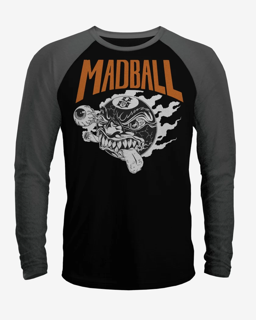 Polera Raglan Madball Logo