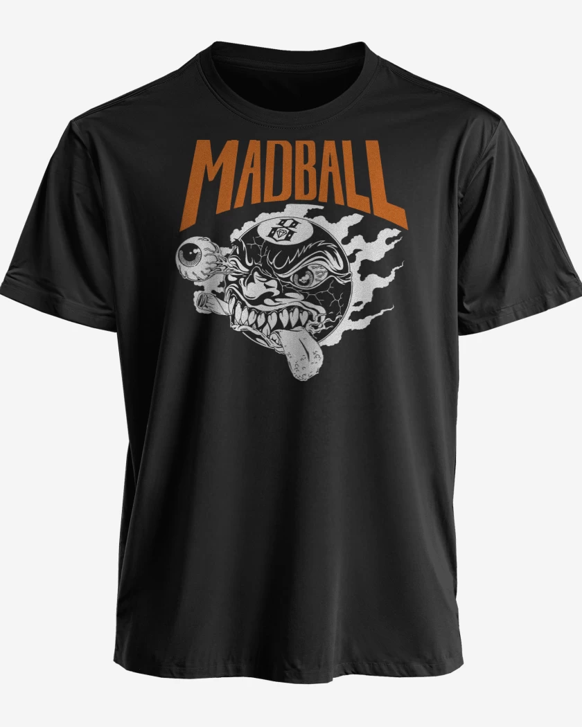 Polera premium Negro de Madball Logo