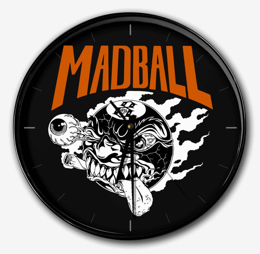 Reloj Negro de Madball Logo