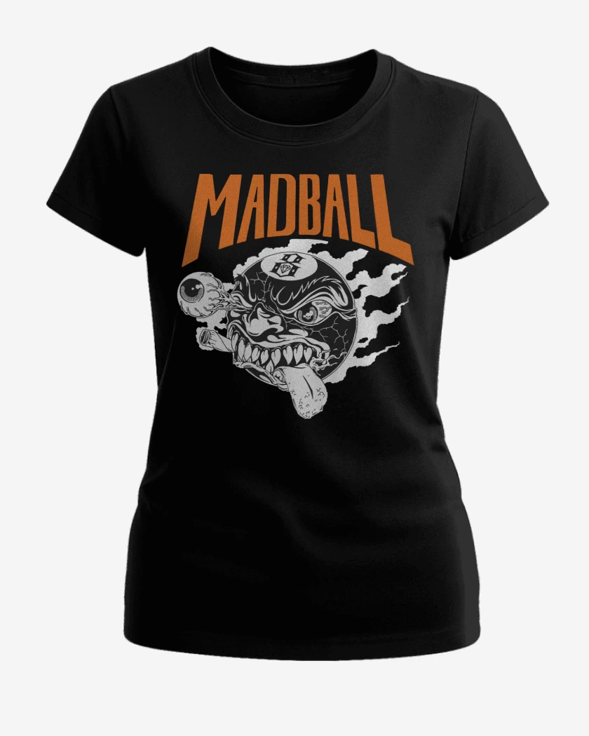 Polera de Mujer Negro de Madball Logo