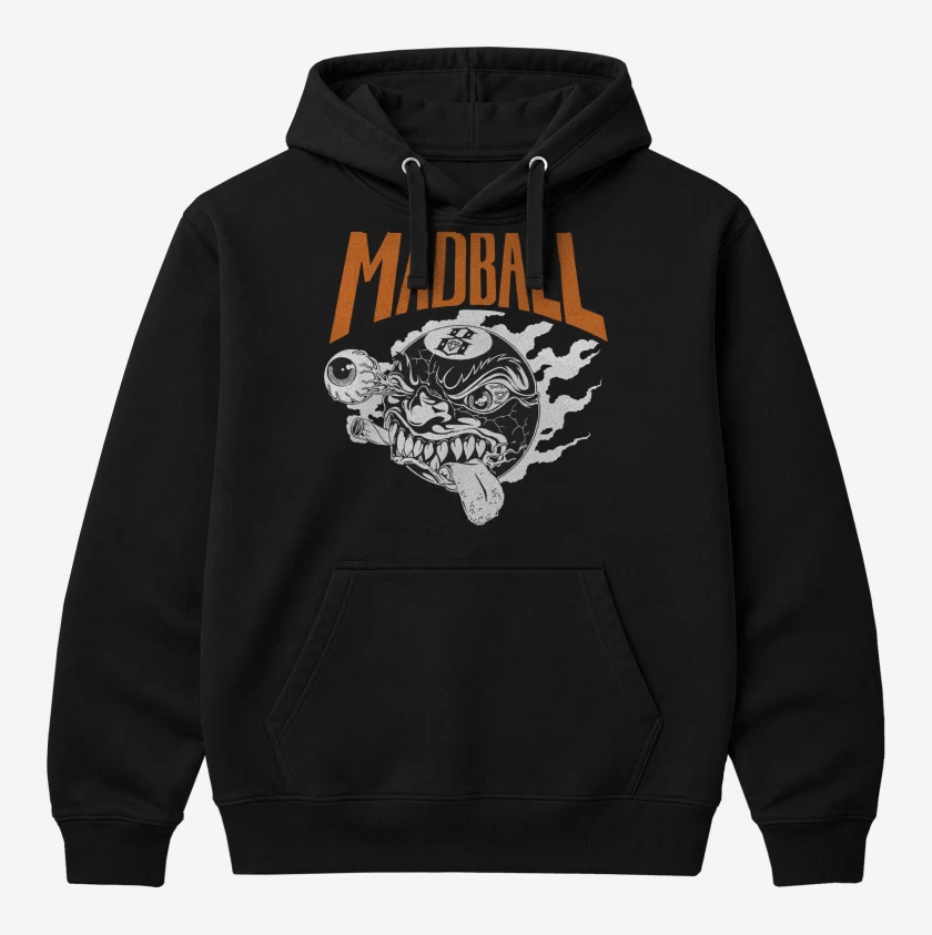 Polerón Canguro Madball Logo