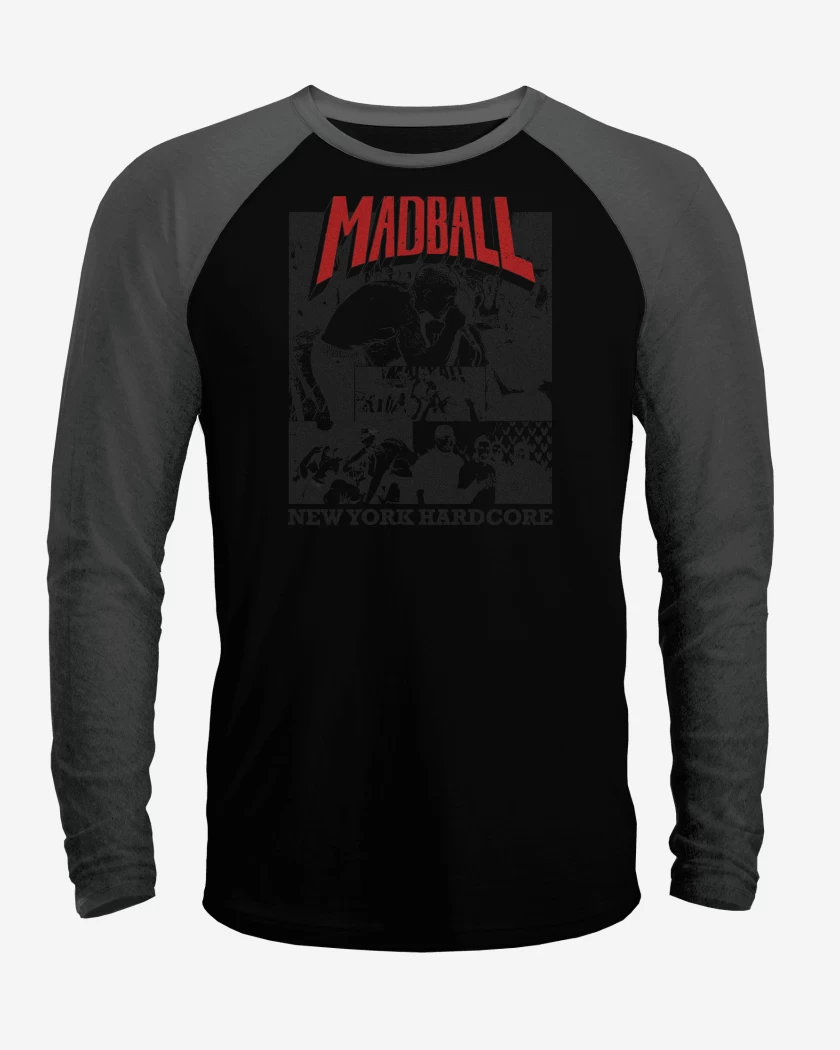 Polera Raglan Madball NY Hardcore