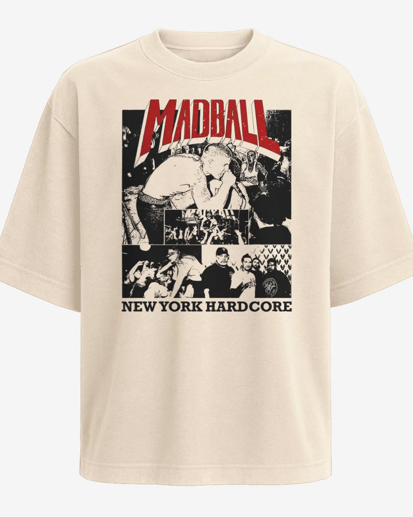 Polera Oversize Madball NY Hardcore