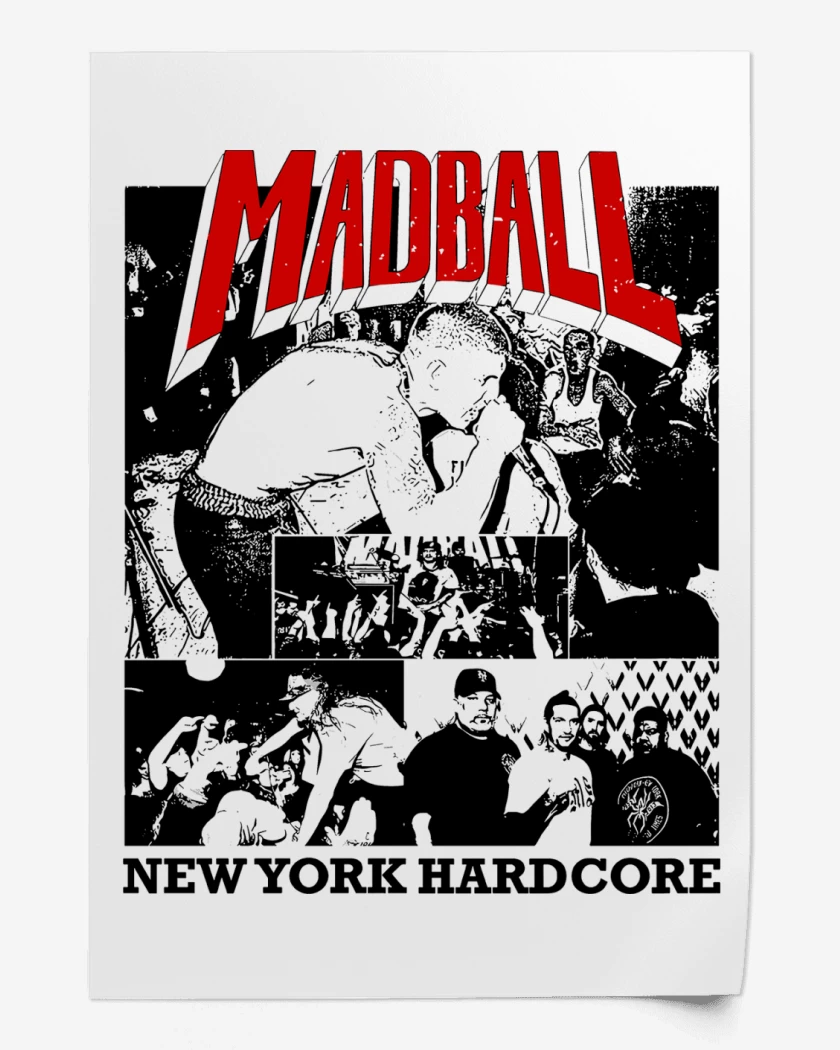 Print Madball NY Hardcore