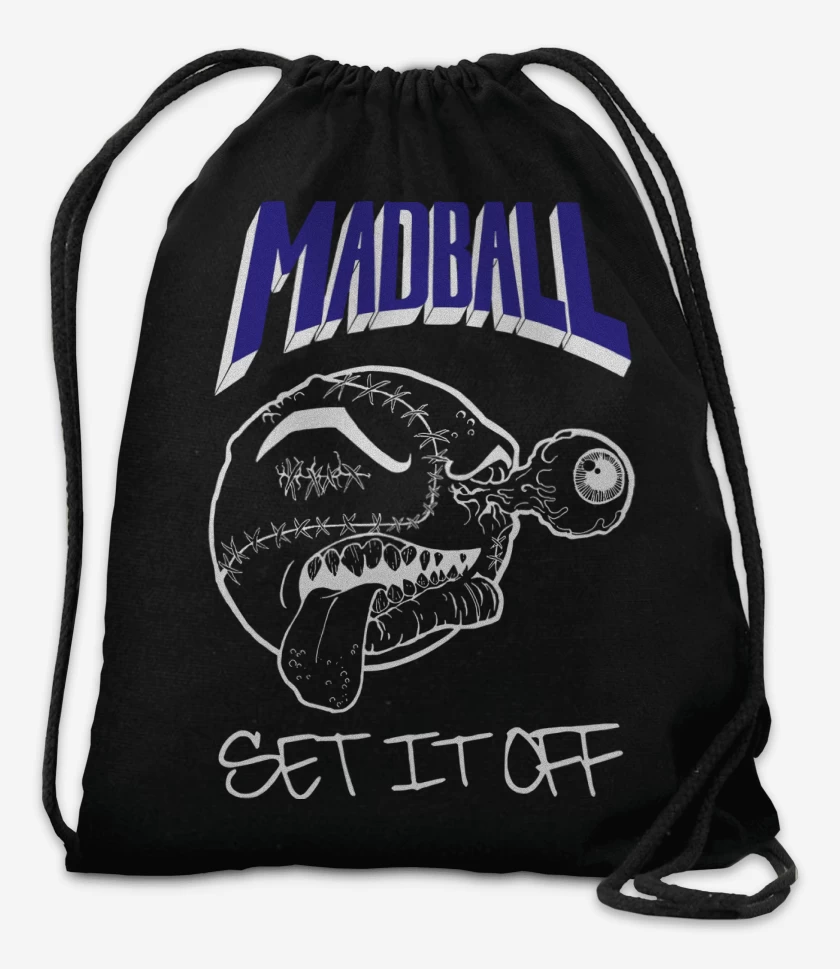 Mochila Negro de Madball Set it