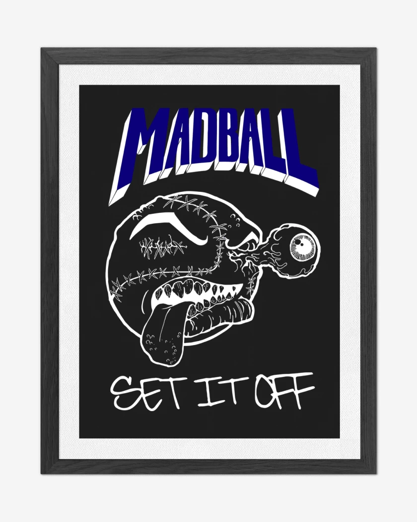 Cuadro decorativo Madball Set it