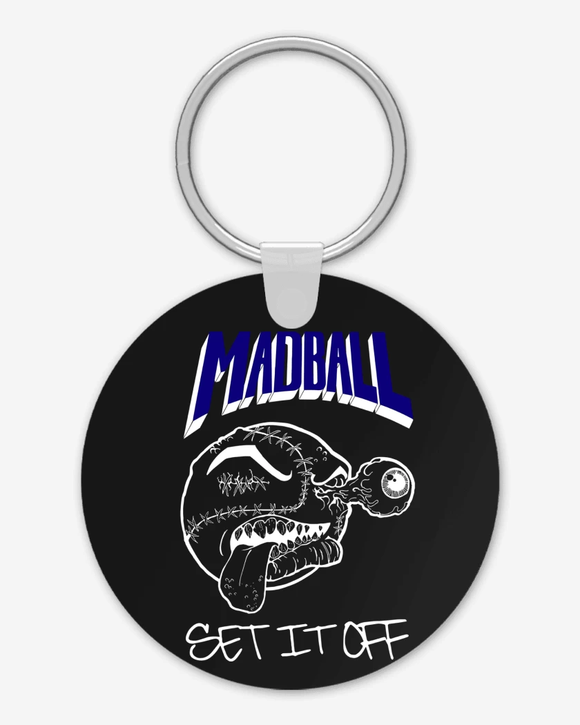 Llavero Negro de Madball Set it