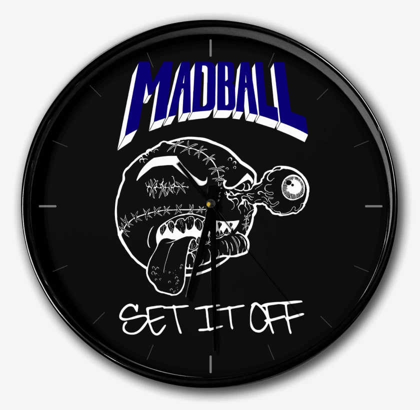 Reloj Negro de Madball Set it