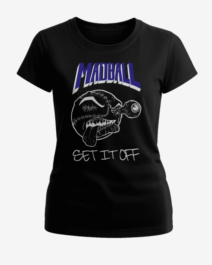 Polera de Mujer Negro de Madball Set it
